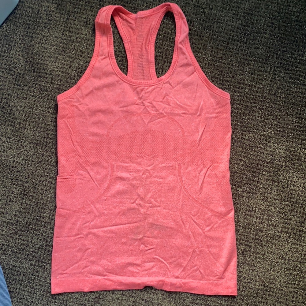 Lululemon Coral Workout Top